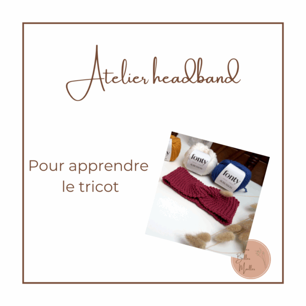 Atelier tricot headband