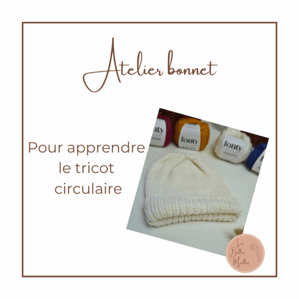 Atelier tricot bonnet