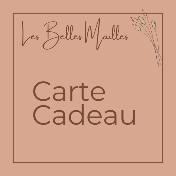 Carte cadeau Les Belles Mailles